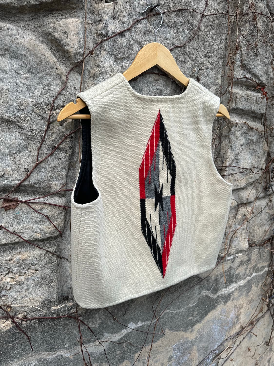 센티넬라 나바호 네이티브 패턴 웨스턴 오르테가 치마요 베스트 조끼 상품이미지6