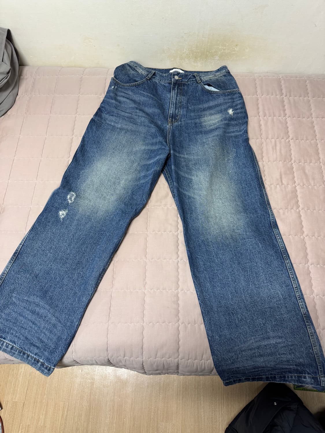 [3] 논노드 더블포켓 재패니스 데님 미드블루 상품이미지2