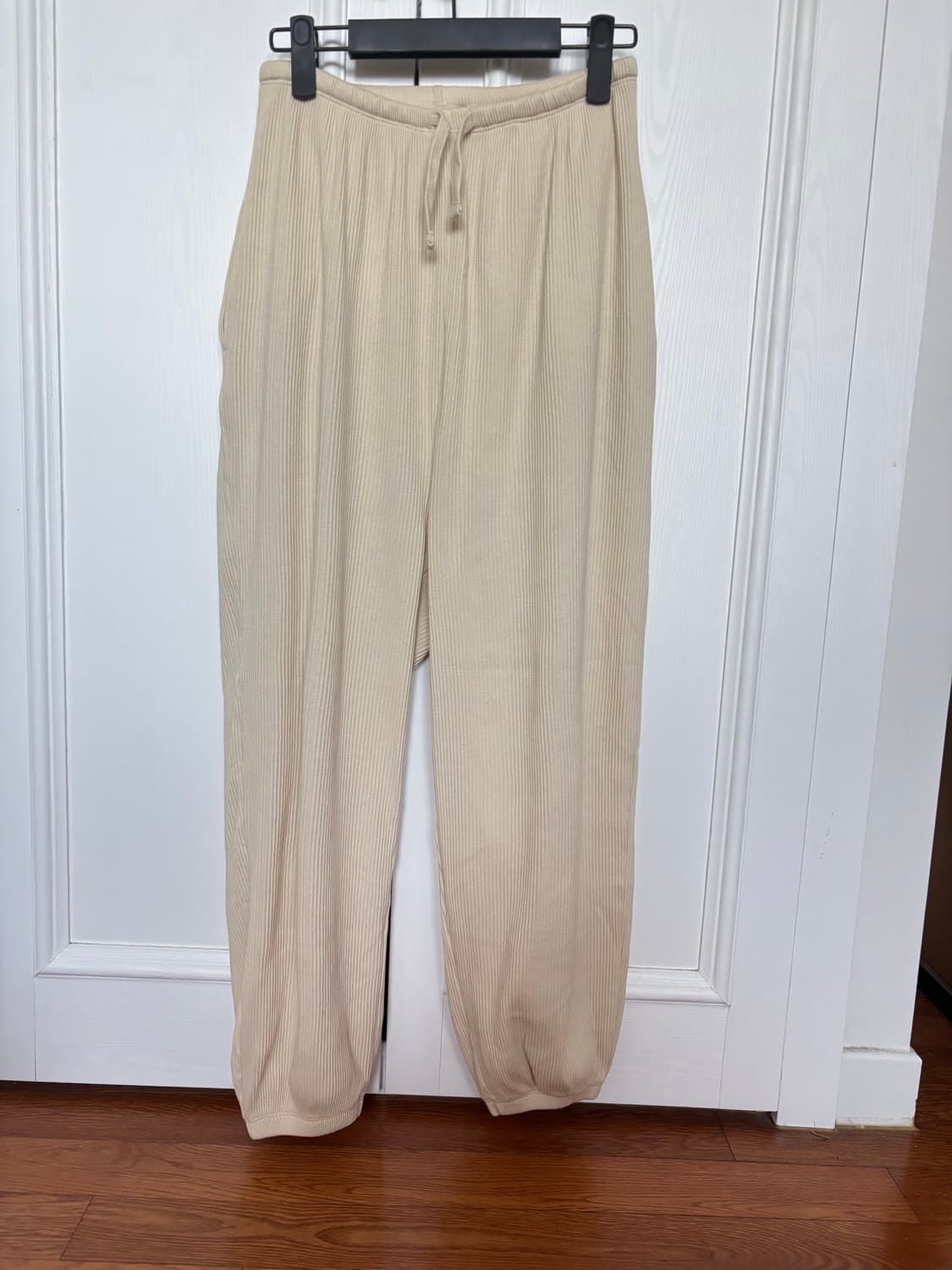 부디무드라 립조거팬츠 rip jogger 오이스터화이트 xs 상품이미지1