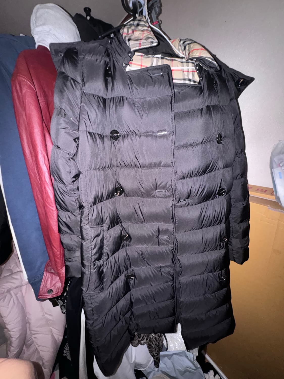 버버리 롱패딩 여성용 상품이미지1