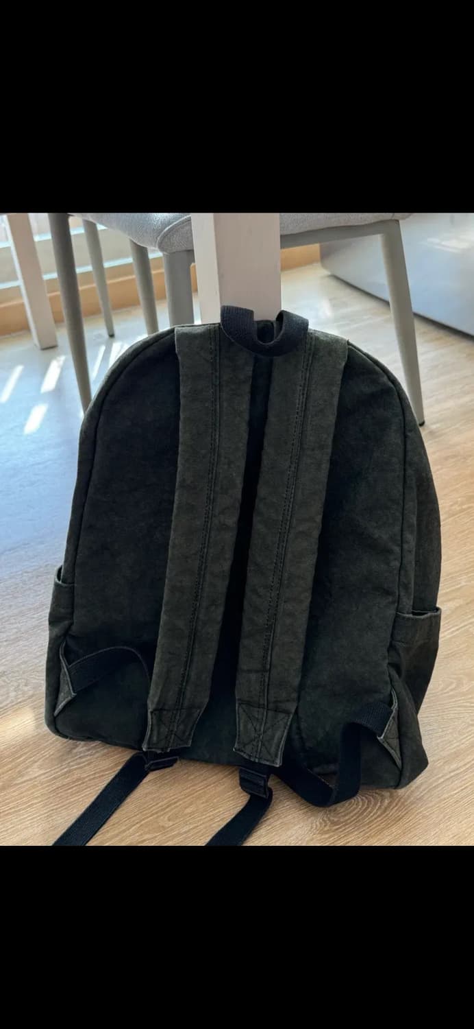 쿨거시 미포 11만) 스투시 캔버스 백팩 워시드 블랙 상품이미지3
