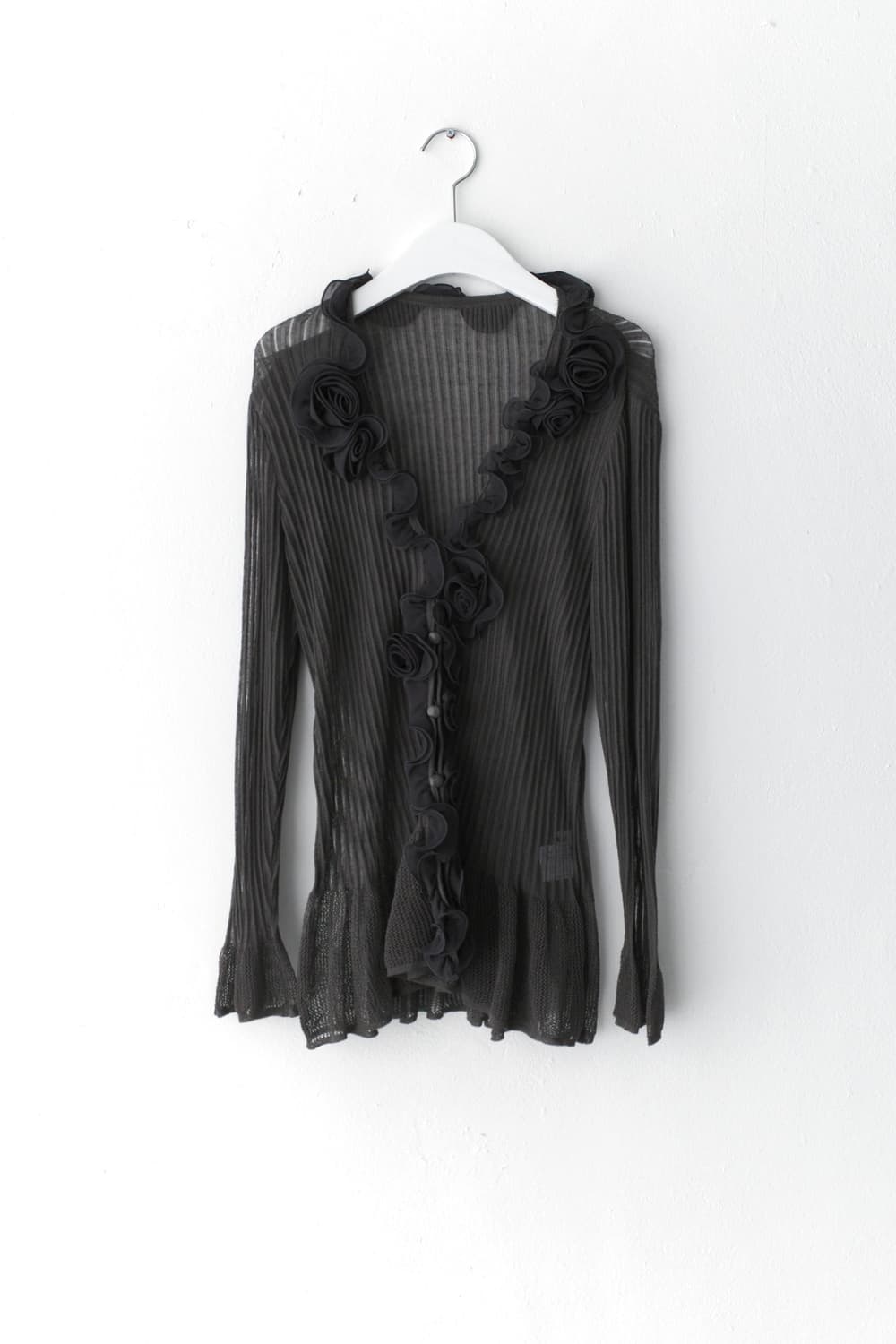 flower frill cardigun 상품이미지1