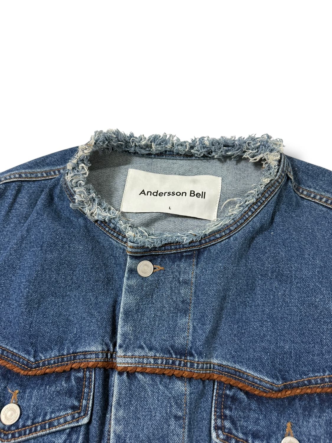 앤더슨벨 레셔 웨스턴 데님 자켓 상품이미지2