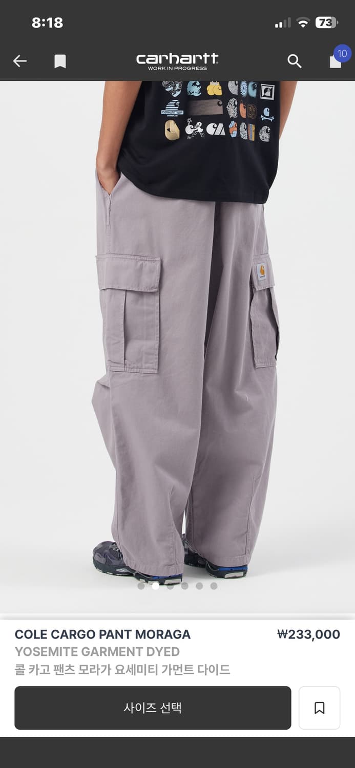 칼하트윕 콜 카고 팬츠 상품이미지3