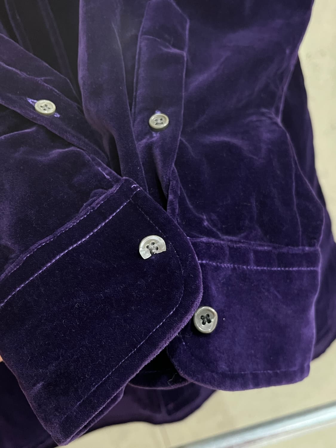 Polo Ralph Lauren Italy Purple Shirts 상품이미지6