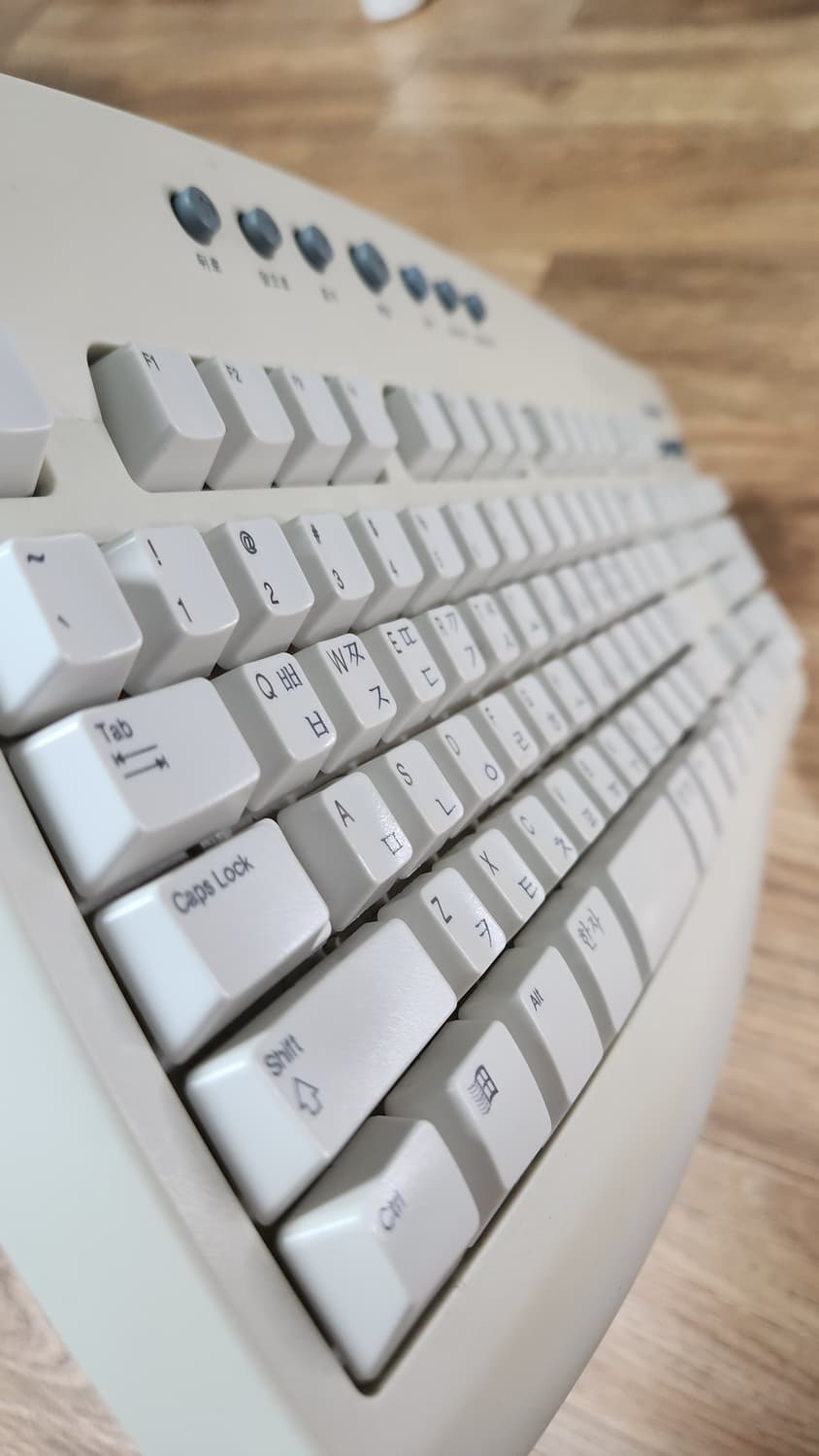 # 빈티지 마이크로소프트 인터넷 키보드 RT9443 PS2급처 상품이미지1