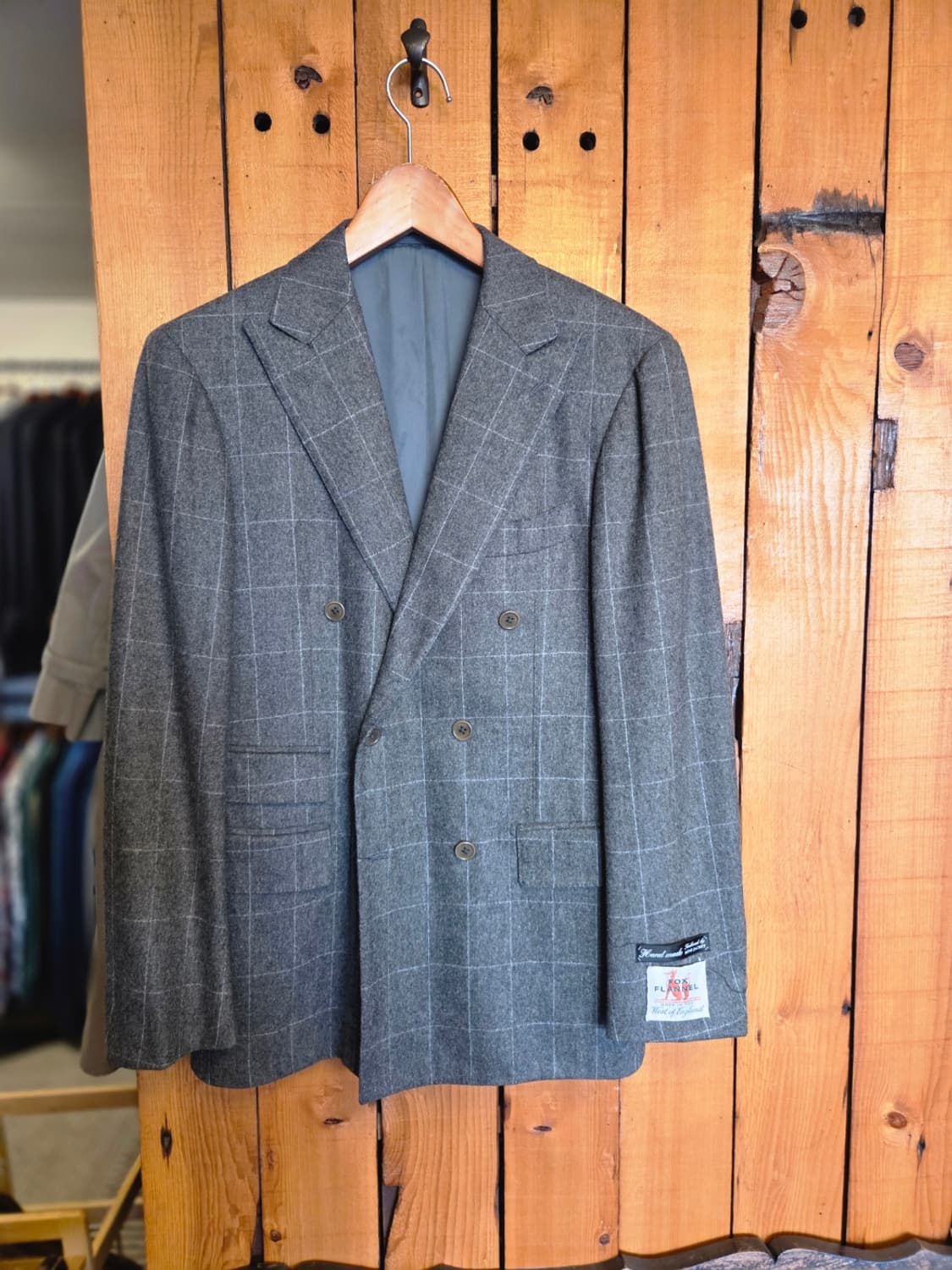 빔스 에프 폭스플란넬 더블브레스티드자켓  상품이미지9