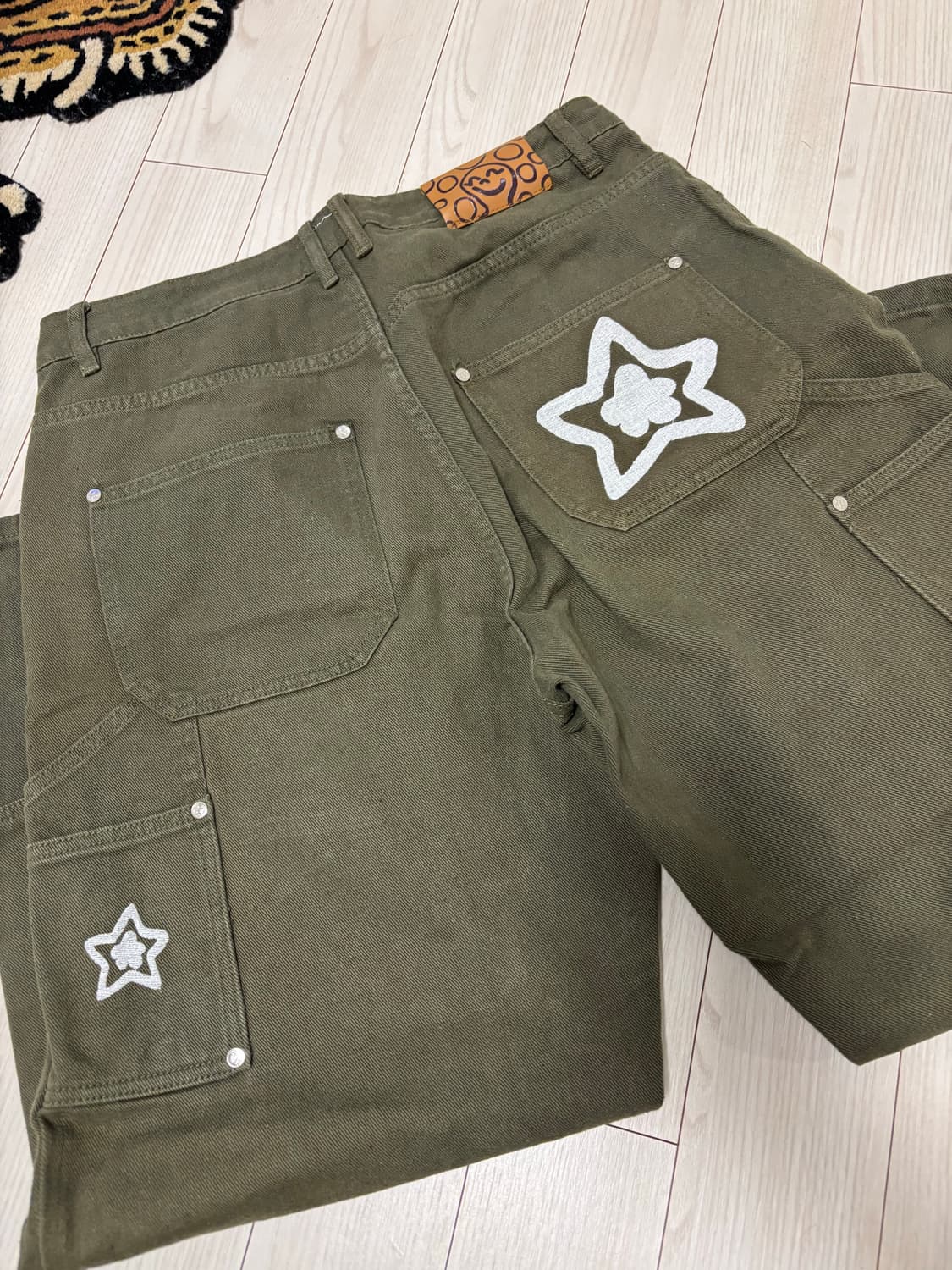 starteam 더블니 팬츠 카키 32 상품이미지2