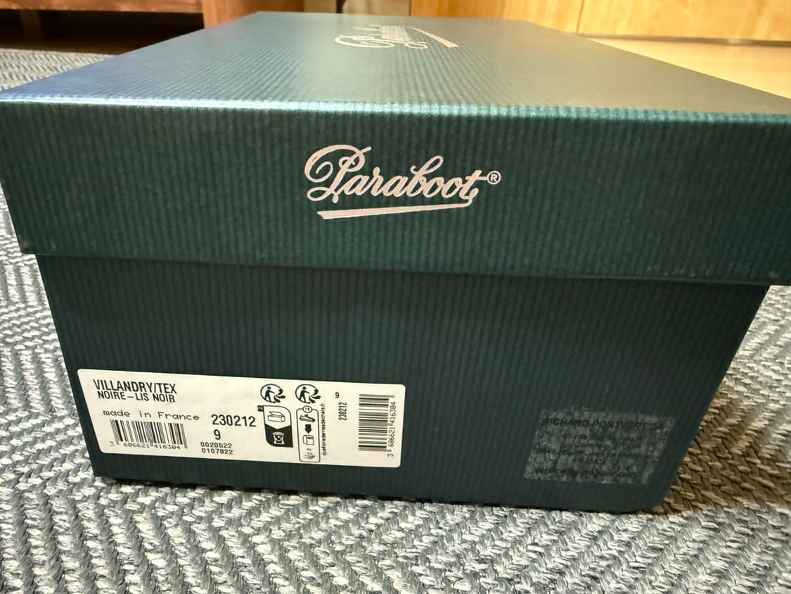 파라부트 / 빌렁드리 Villandry UK 9 사이즈(한국 280) 상품이미지2