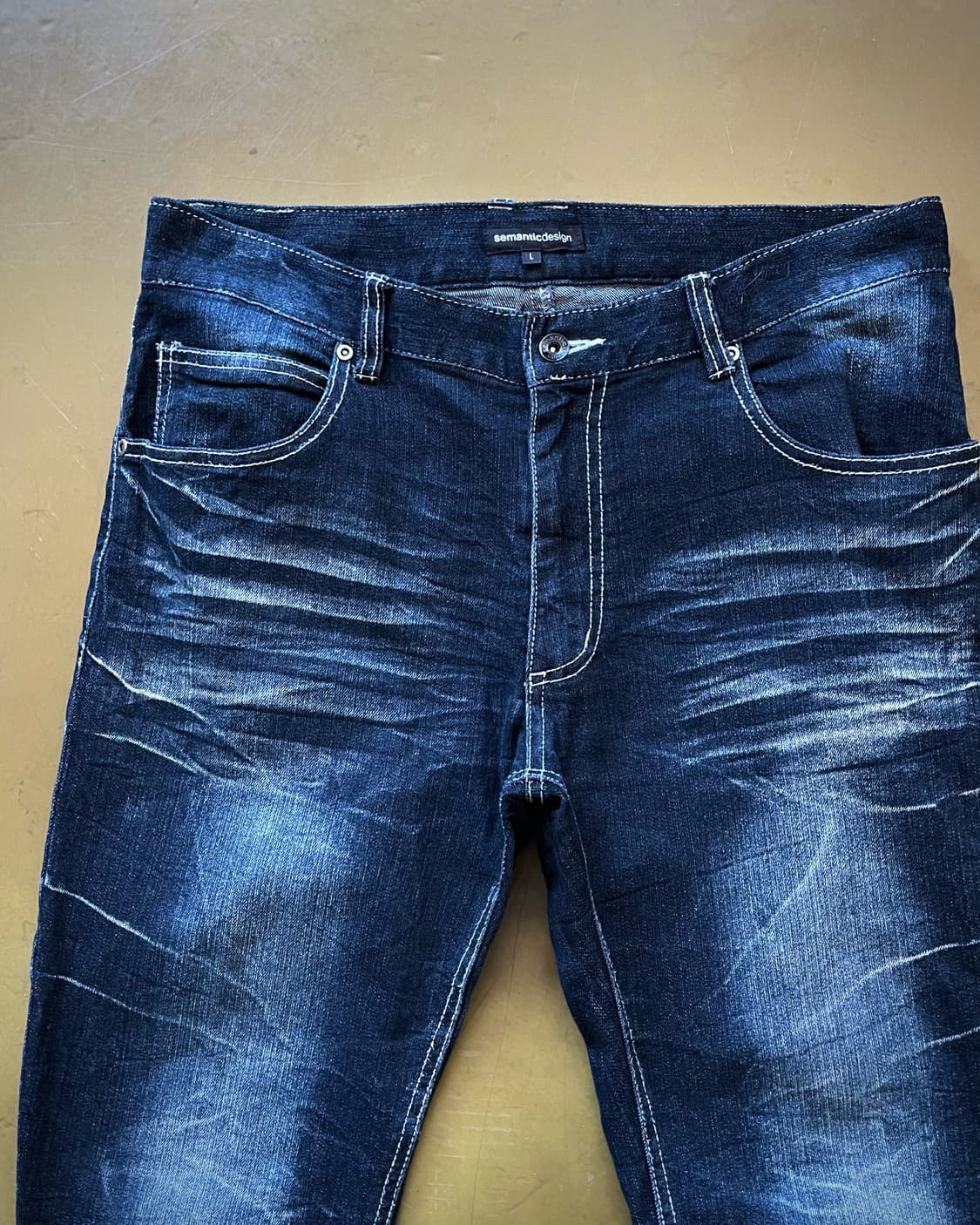 SemanticDesign Japan Curved Denim Pants 상품이미지4