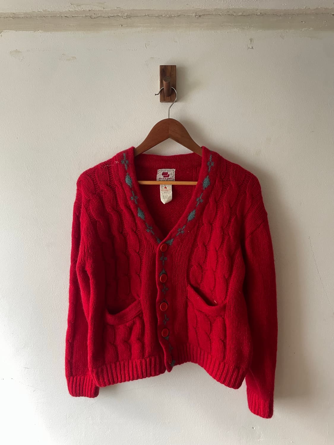 90's John D.Farrow's Vintage Cardigan 상품이미지2