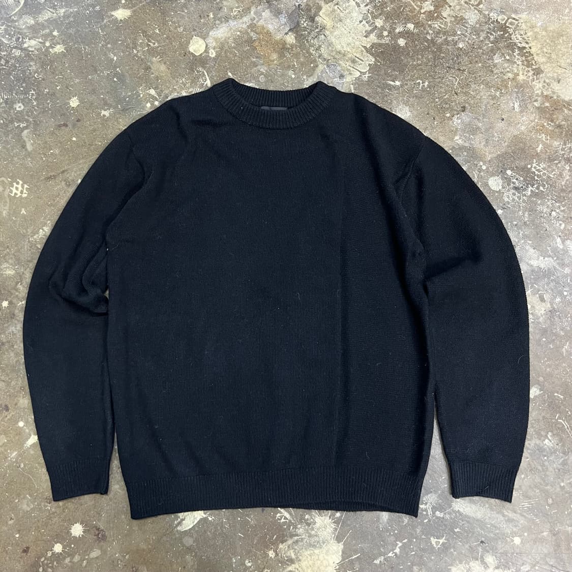 M) 인사일런스 미니멀 니트 스웨터 상품이미지1