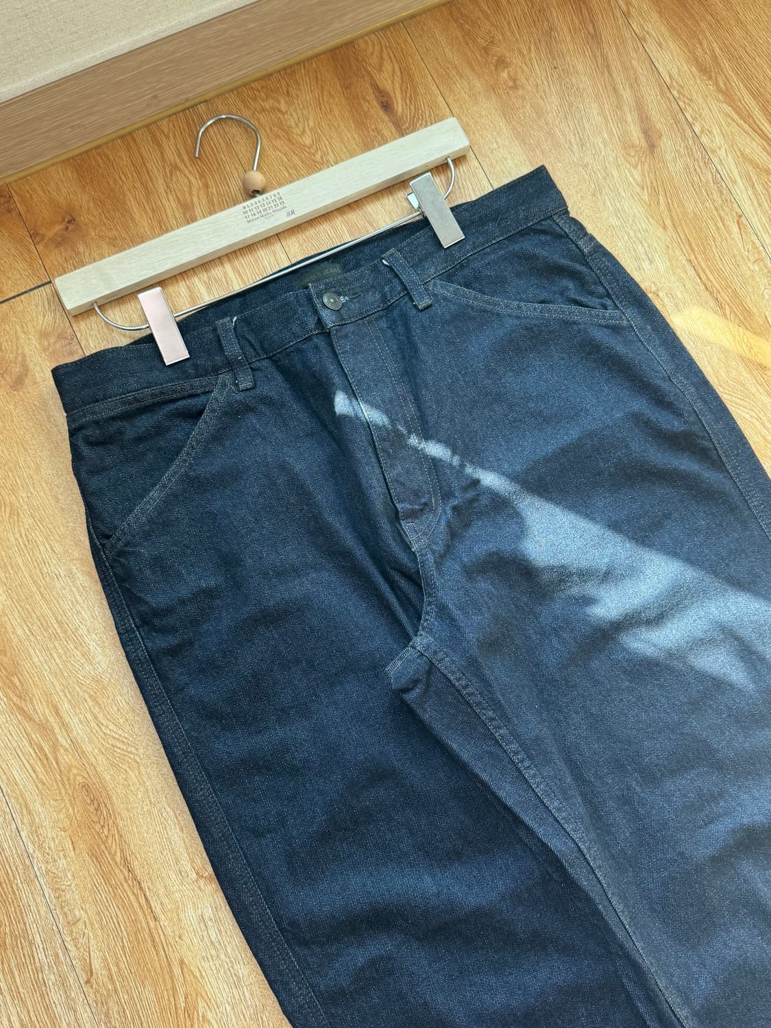 [34] 유니클로 와이드 핏 진 68 블루 상품이미지2