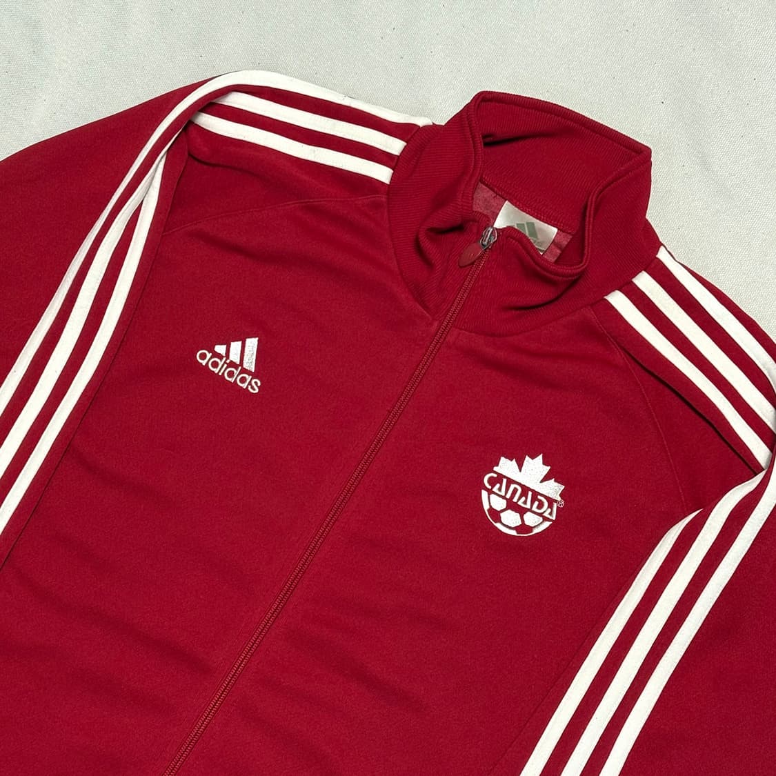 L 아디다스 캐나다 레드 트랙탑 상품이미지1