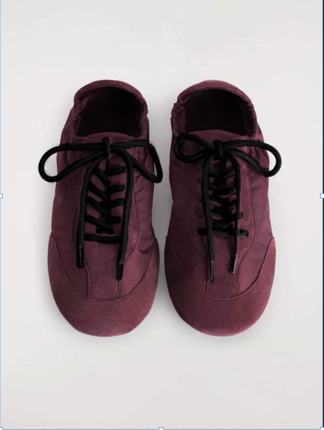 Cos 스웨이드 나일론 트레이너 상품이미지1