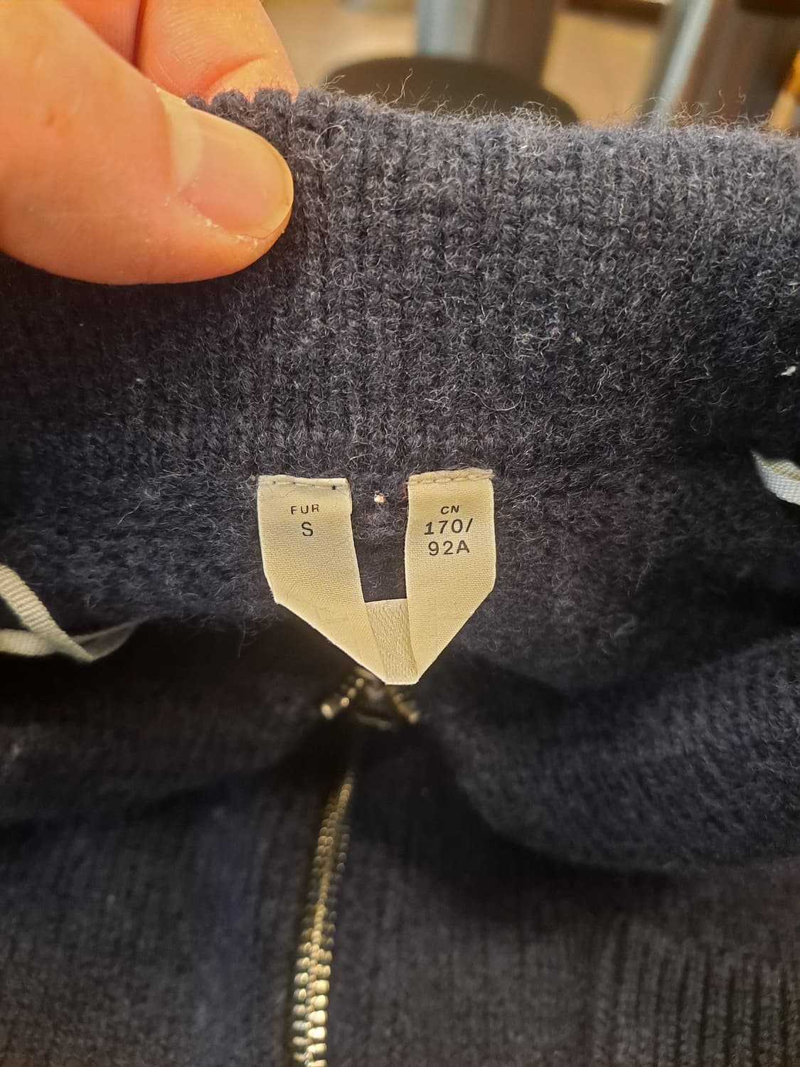 Arket 하프집업 니트 S사이즈 상품이미지6