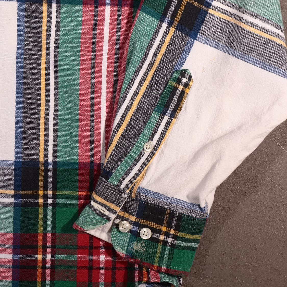 90s 갭 코튼 체크셔츠 상품이미지6