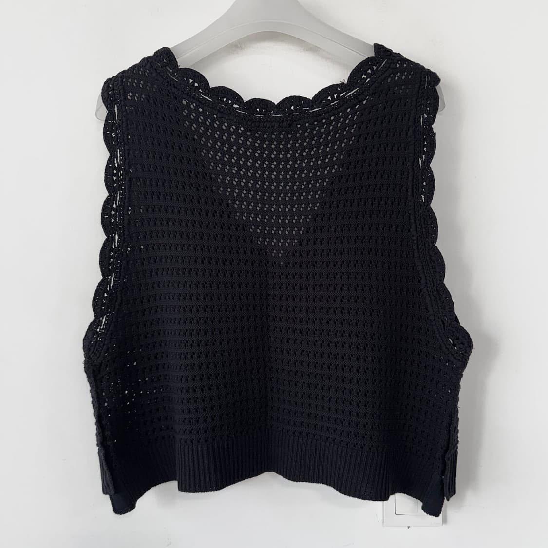 LATT BY T 크로셰 니트 베스트 상품이미지5