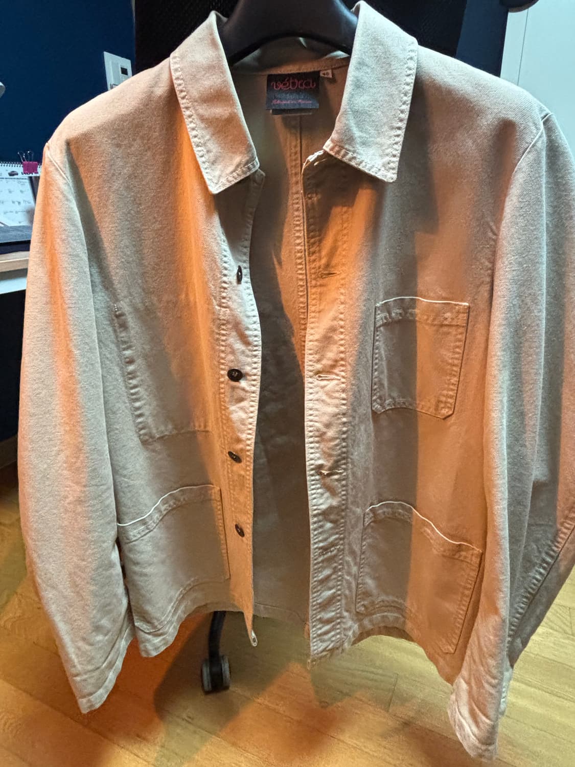 베트라 면소재 46 사이즈 워크자켓 상품이미지1