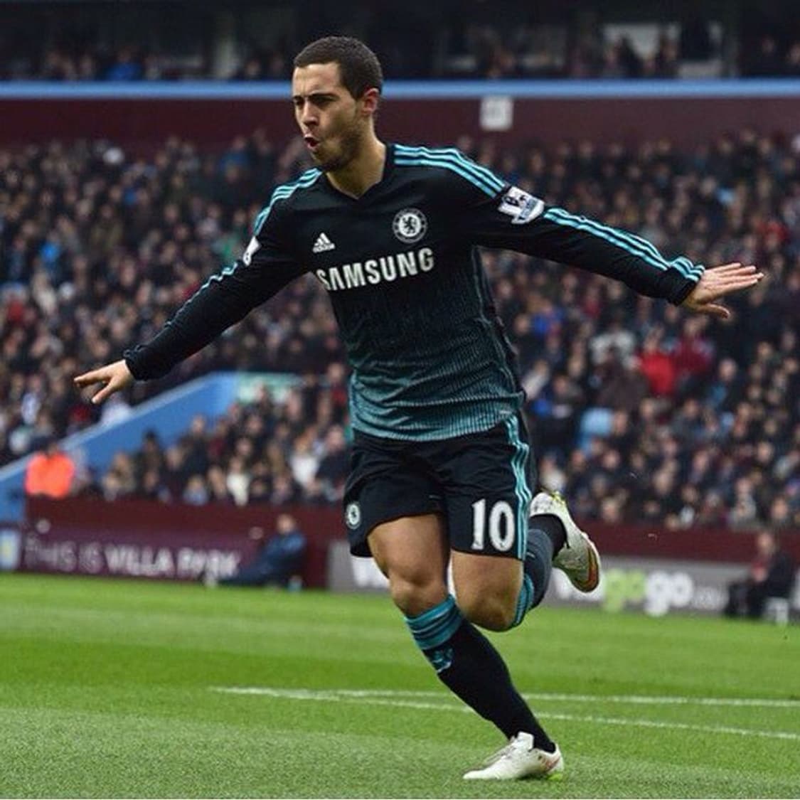 ♤필독♤ Feat 에덴 아자르 14/15 첼시 써드 XL 상품이미지4