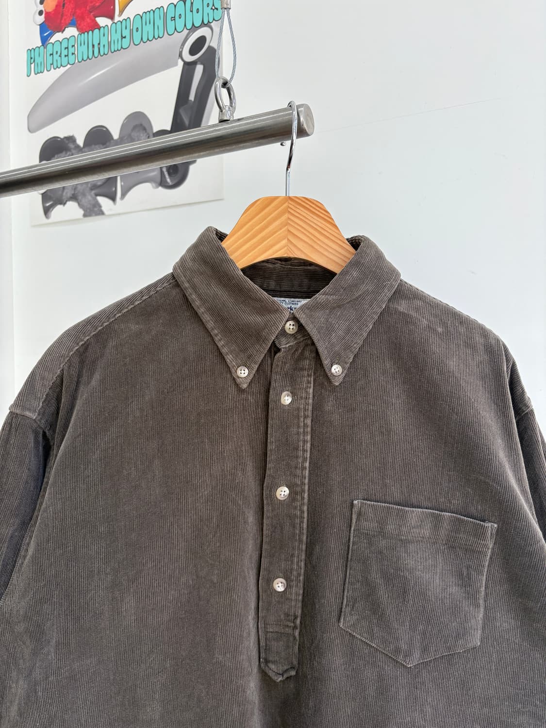 NEW YORK PAPA (Made in Japan) 코듀로이 풀오버셔츠 상품이미지2