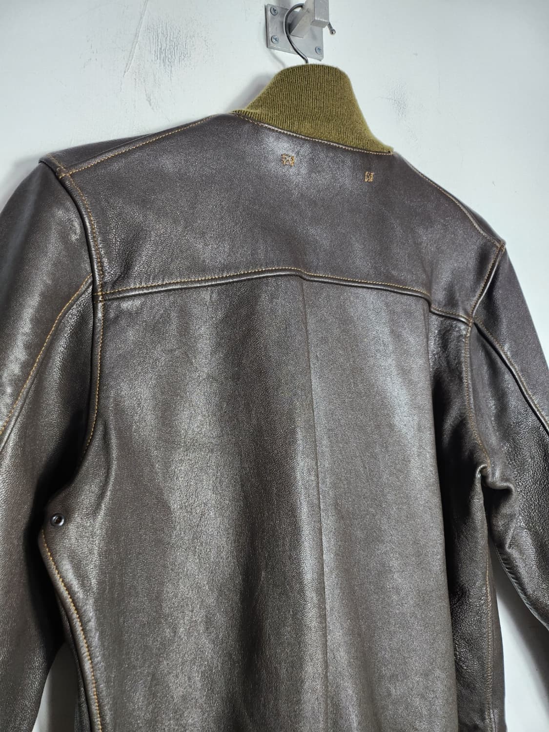 브론슨 Type A-1 레더 플라이트 가죽 자켓 상품이미지6