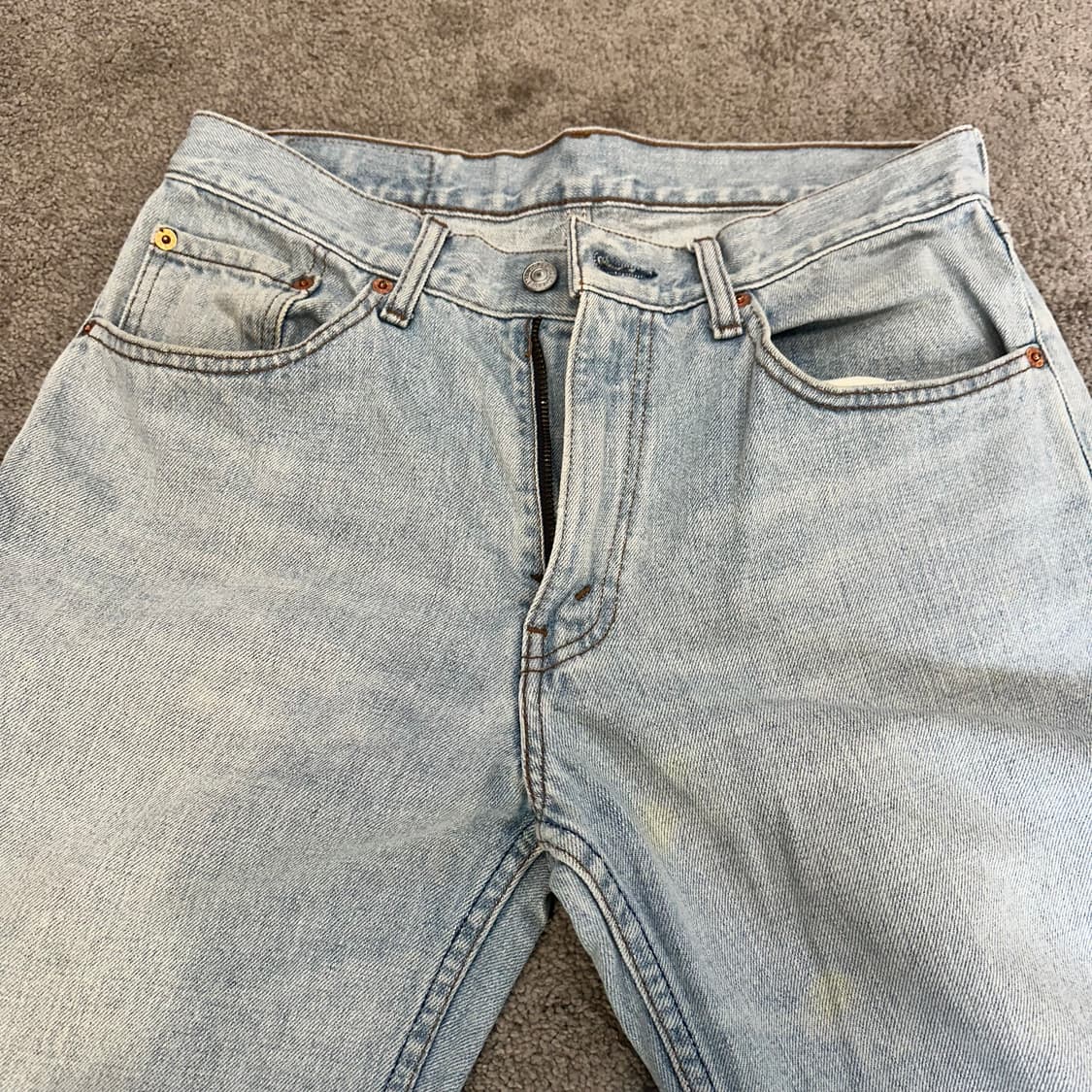 리바이스533 라이트 블루 데님 팬츠(32) 상품이미지4