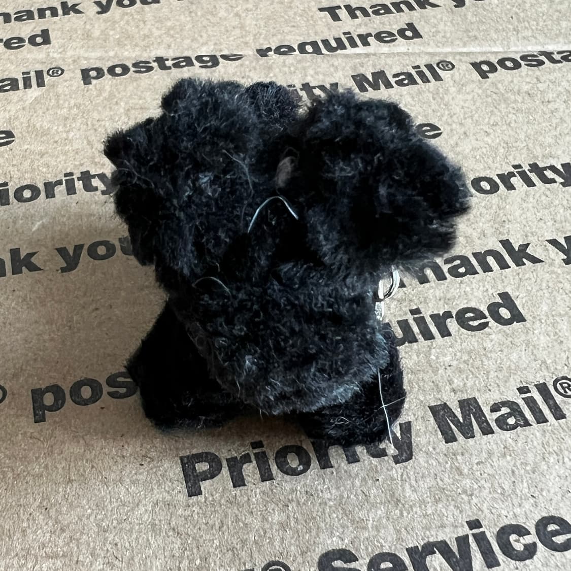 90s vtg Black Poodle Keyring 상품이미지2
