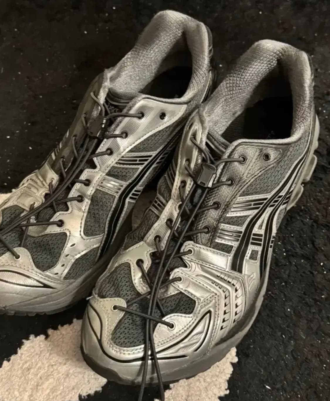 290) 아식스 언어펙티드 젤카야노14 실버문 상품이미지2