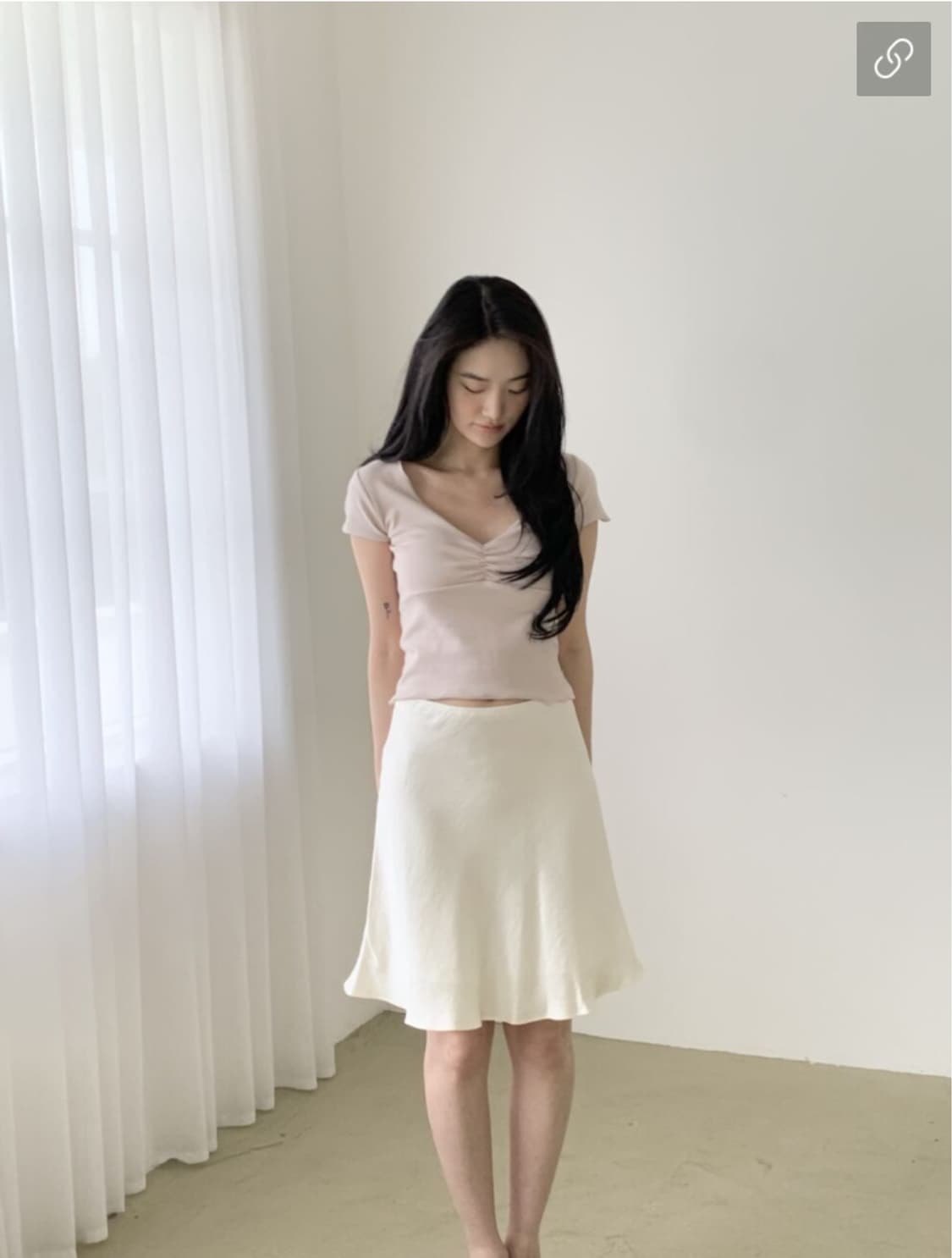 설레르 플레어 티셔츠 새상품 퍼플 이제는 없는브랜드 상품이미지2