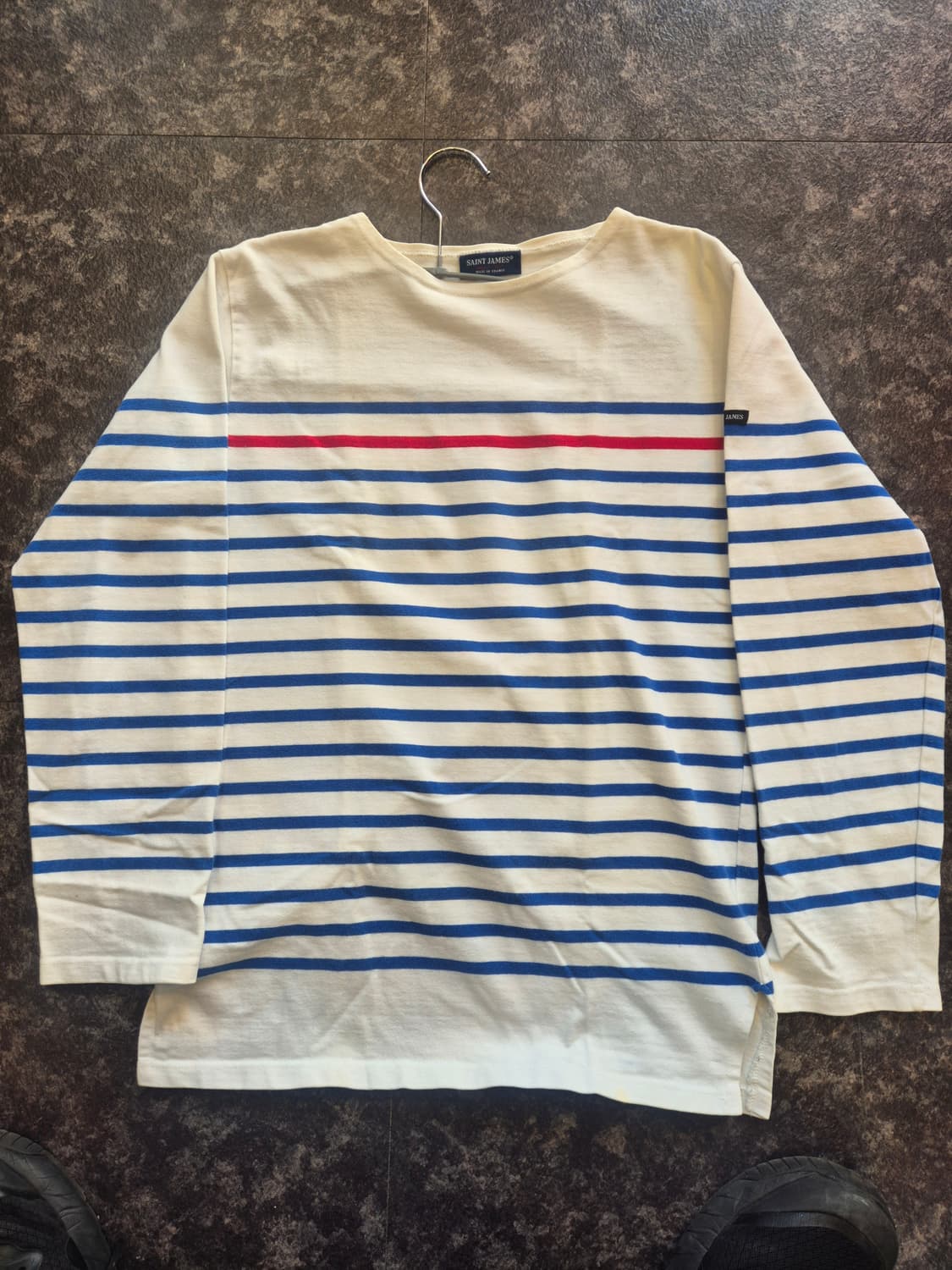 세인트제임스(Saint James) 스트라이프 롱슬리브 티셔츠 M 상품이미지1
