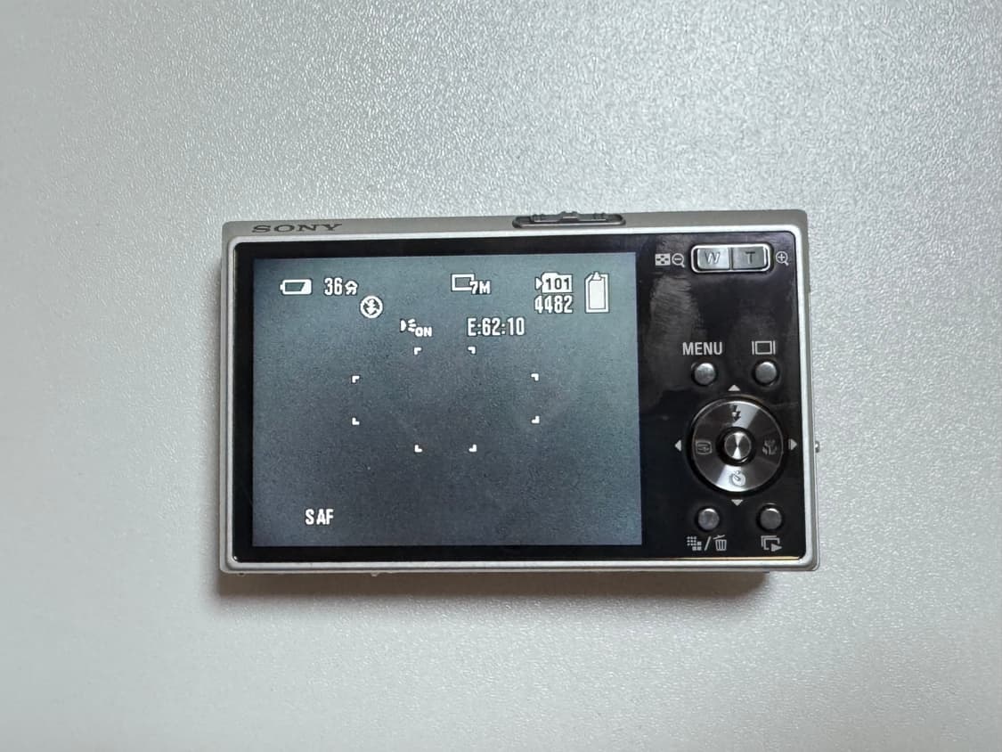 하자품) 작동O 소니 사이버샷 T30 디카 상품이미지7