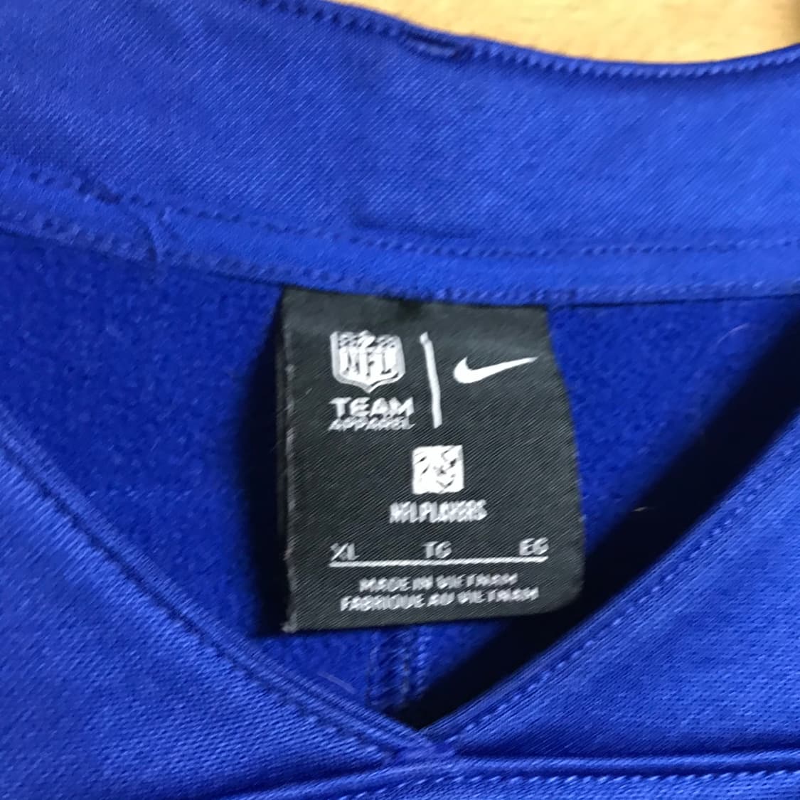 나이키 nfl 뉴욕자이언츠 풋볼져지 상품이미지5