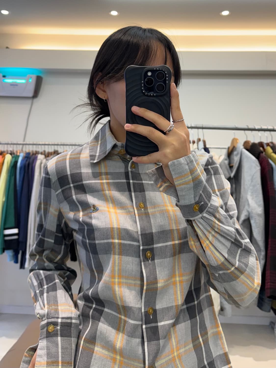 비비안웨스트우드 체크셔츠 상품이미지6