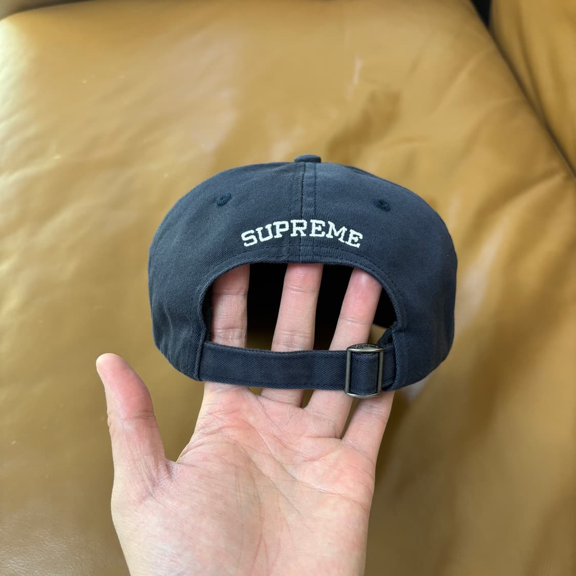 슈프림 6패널 볼캡 모자 24SS 뉴욕 아크 네이비 상품이미지8