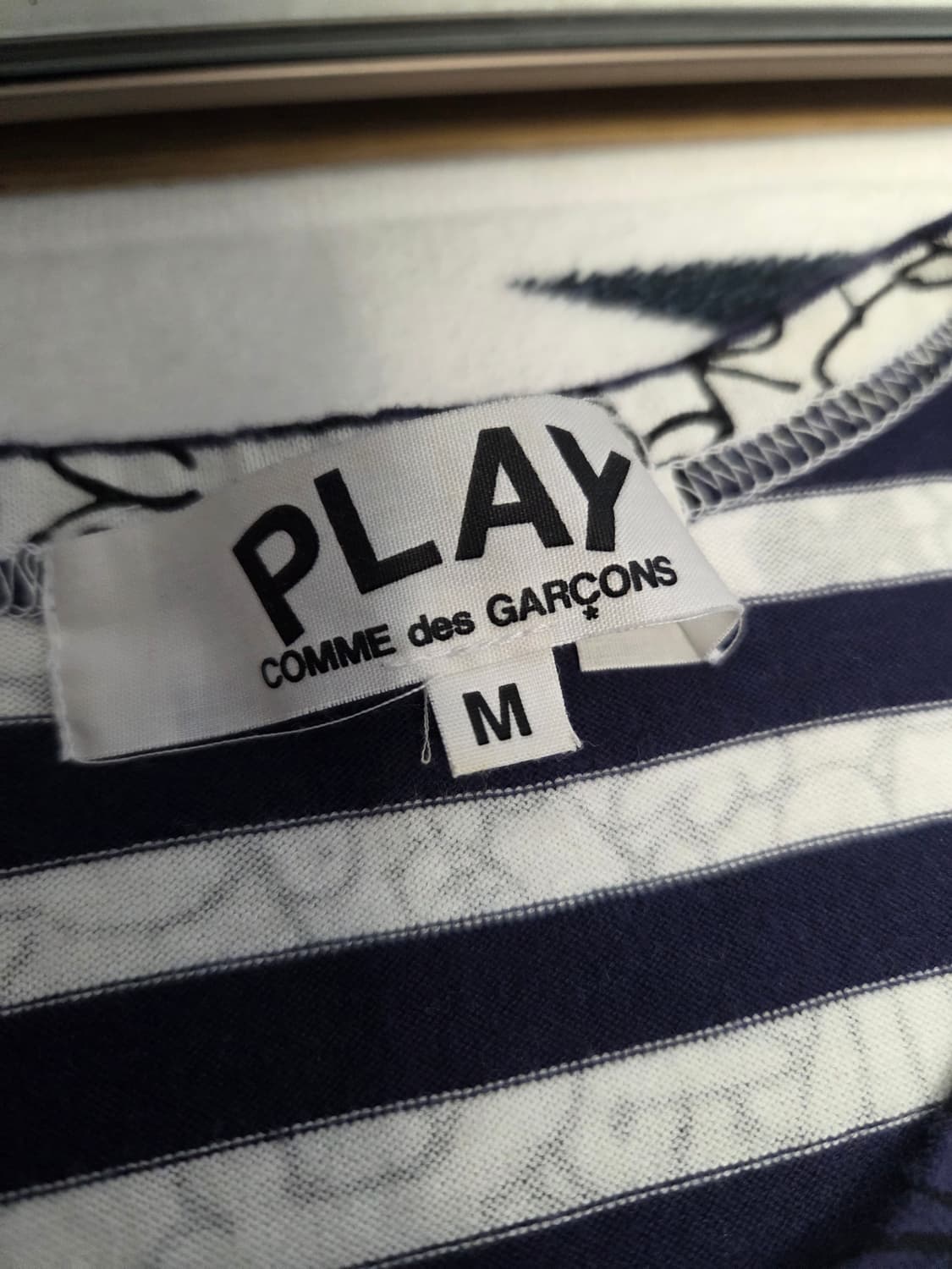 PLAY 꼼데가르송 11s/s 심슨 콜라보 롱슬리브 M 상품이미지5