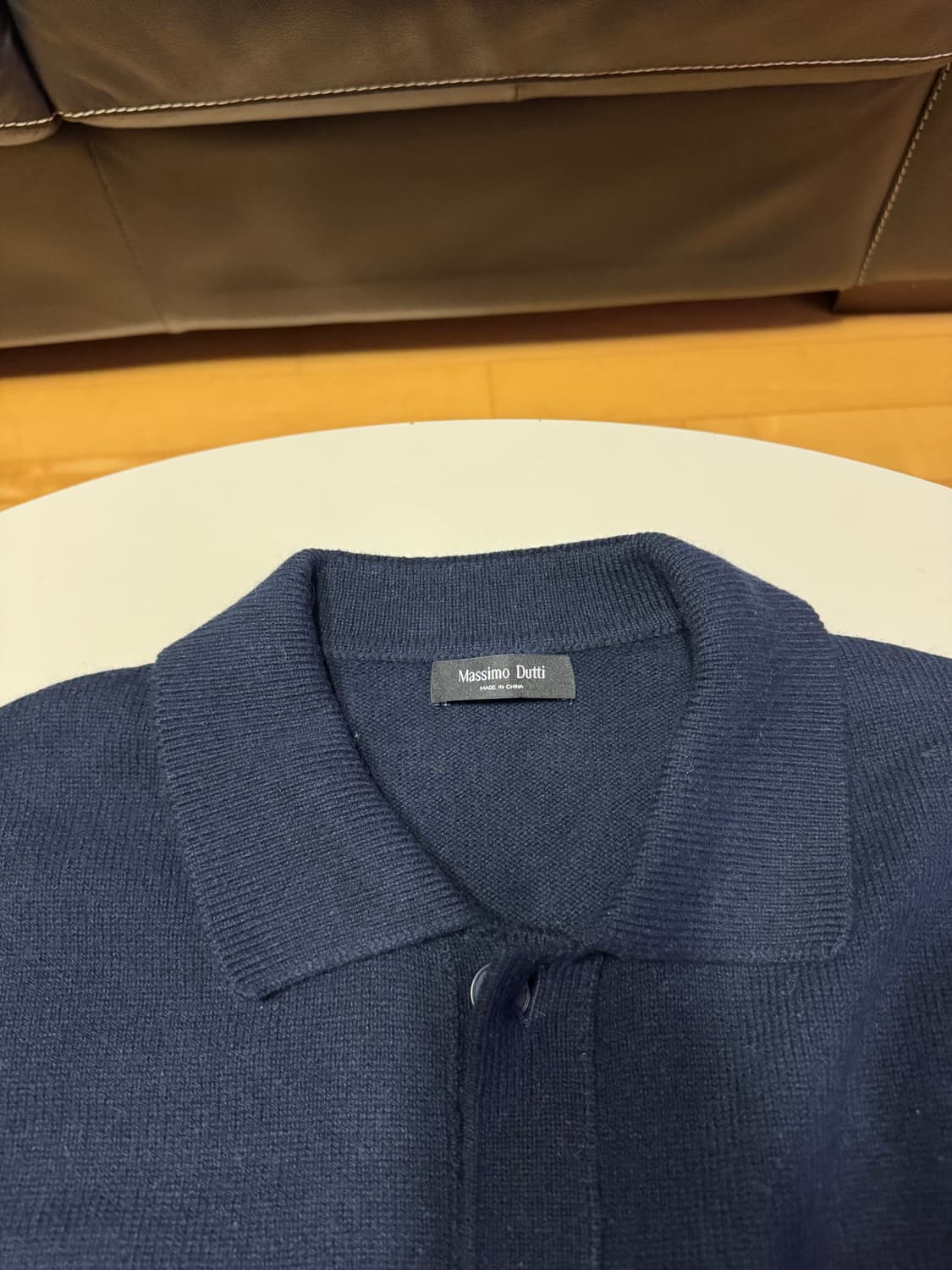 마시모두띠 네이비 니트 가디건 L 상품이미지4