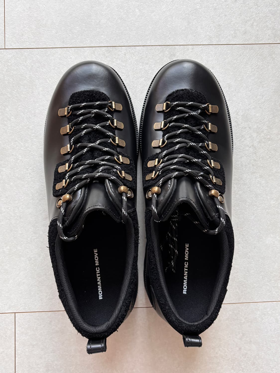 로맨틱무브 마운틴 슈즈 오일블랙 280 상품이미지2