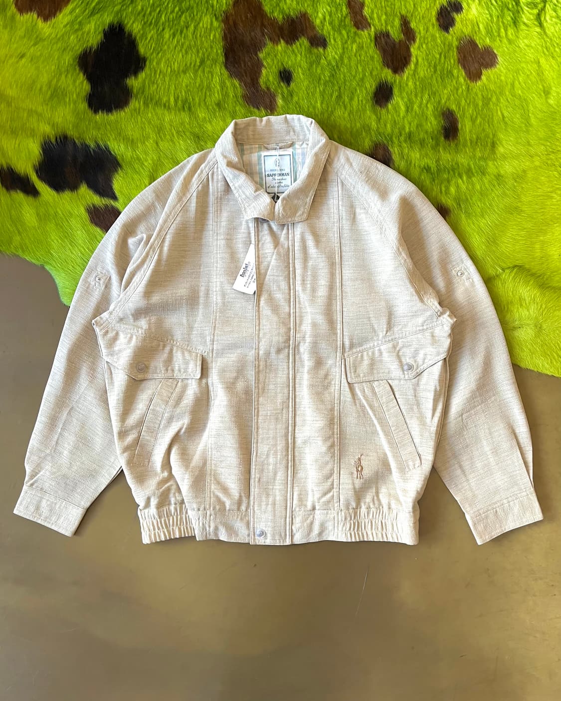 1980-90s SAPPERMAN Old Blouson Bomber JK 상품이미지3