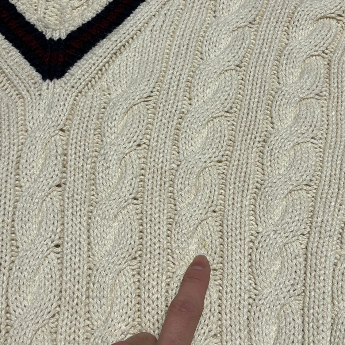 XXL 폴로랄프로렌 크리켓 케이블 니트 상품이미지6