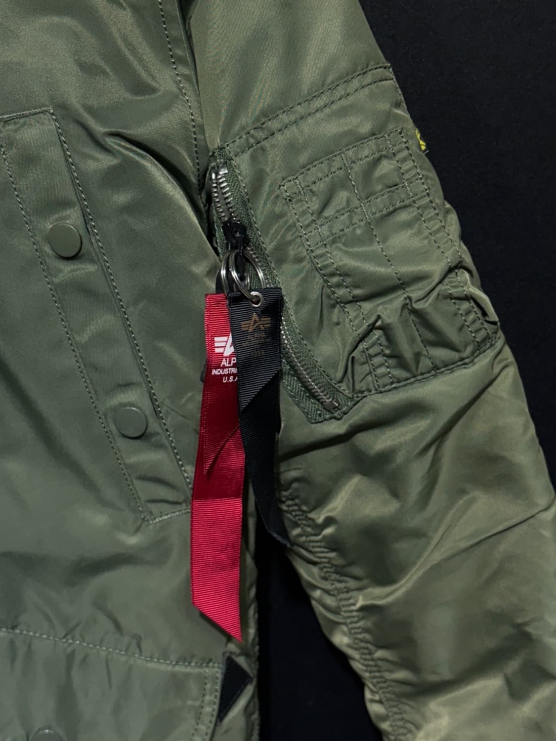 알파 n-3b 공군 파카 상품이미지5