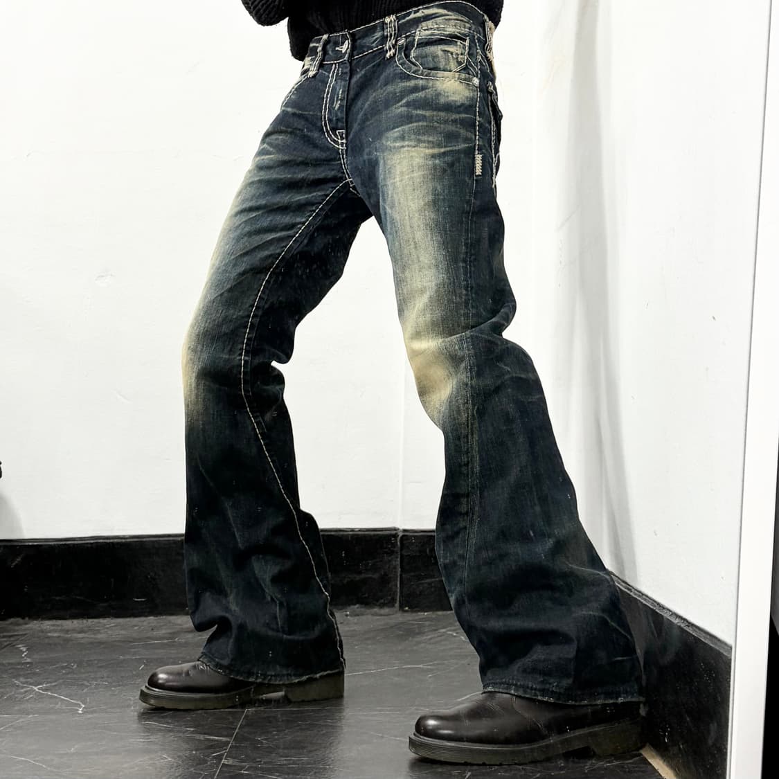 버커루 부츠컷 데님 팬츠 상품이미지1