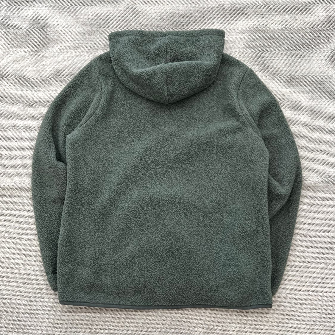 에디바우어 플리스 반집업 후드티 r2923   상품이미지2