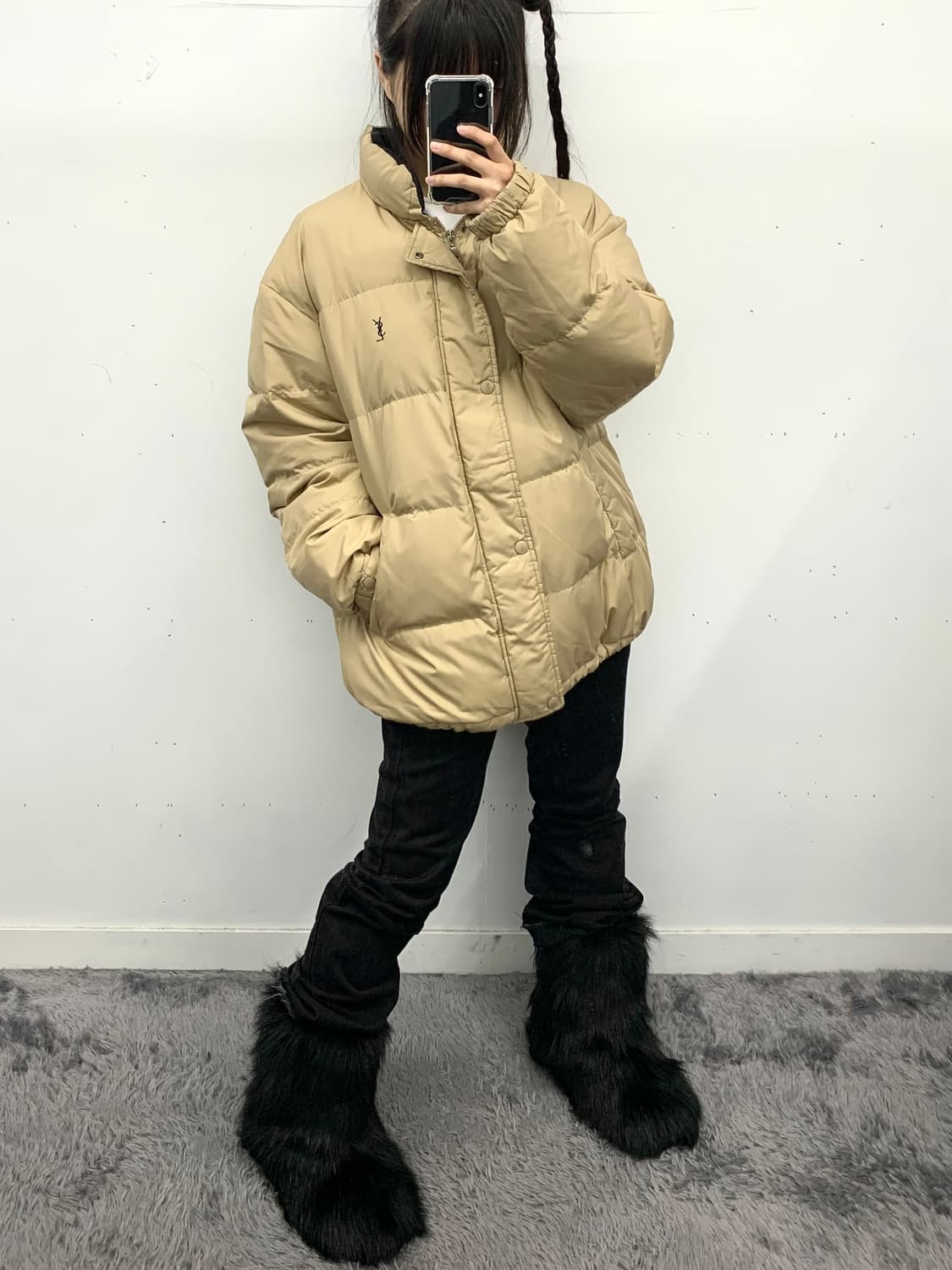 입생로랑 패딩 상품이미지1