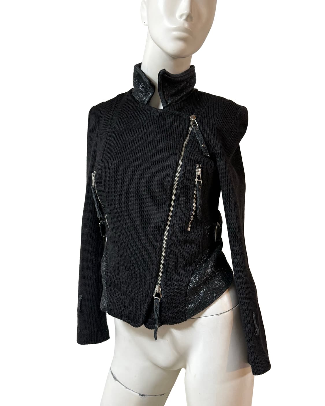 빈티지 락시크 니트 자켓 상품이미지1