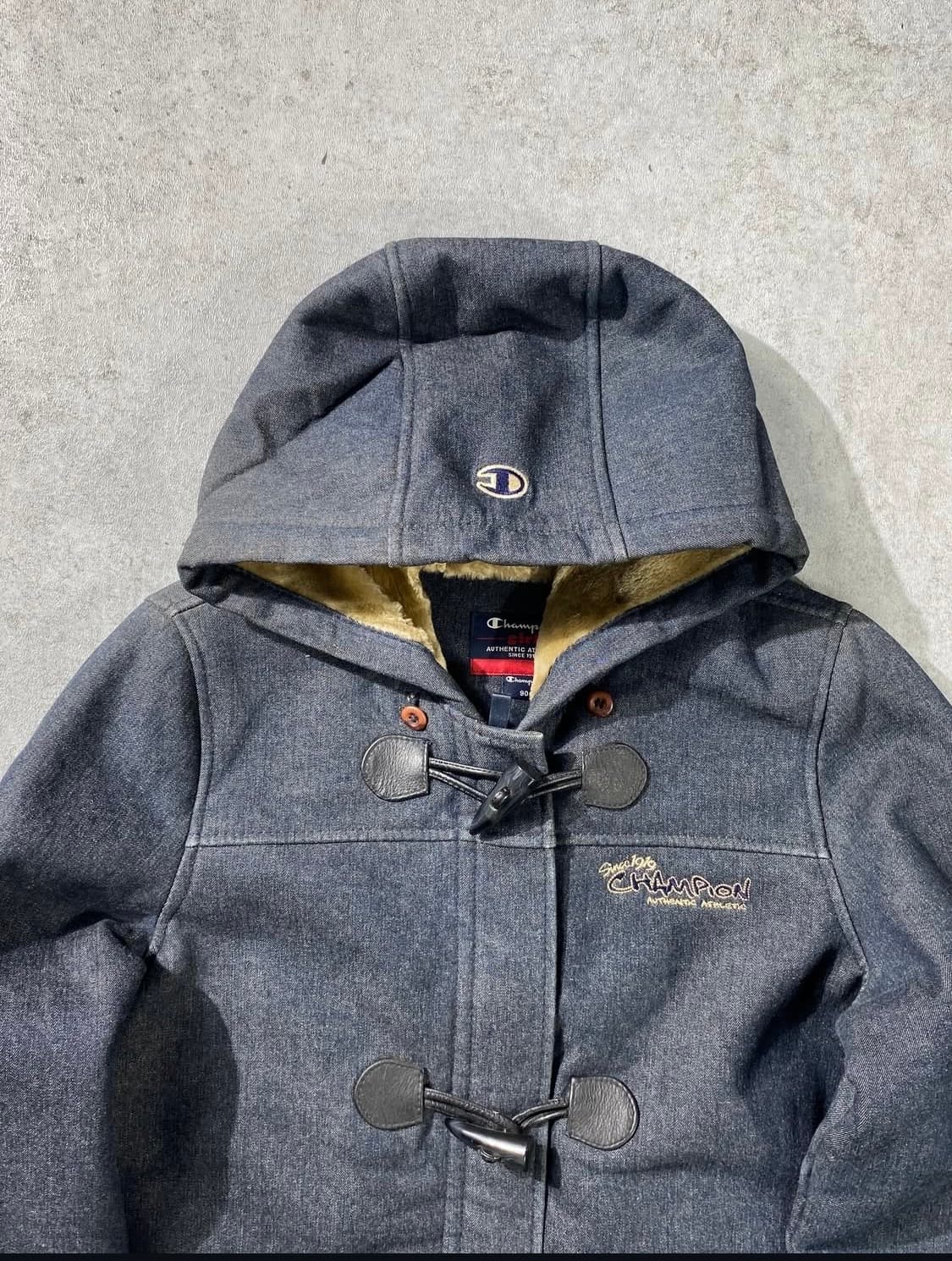 챔피온 데님 후드 더풀코트 상품이미지2