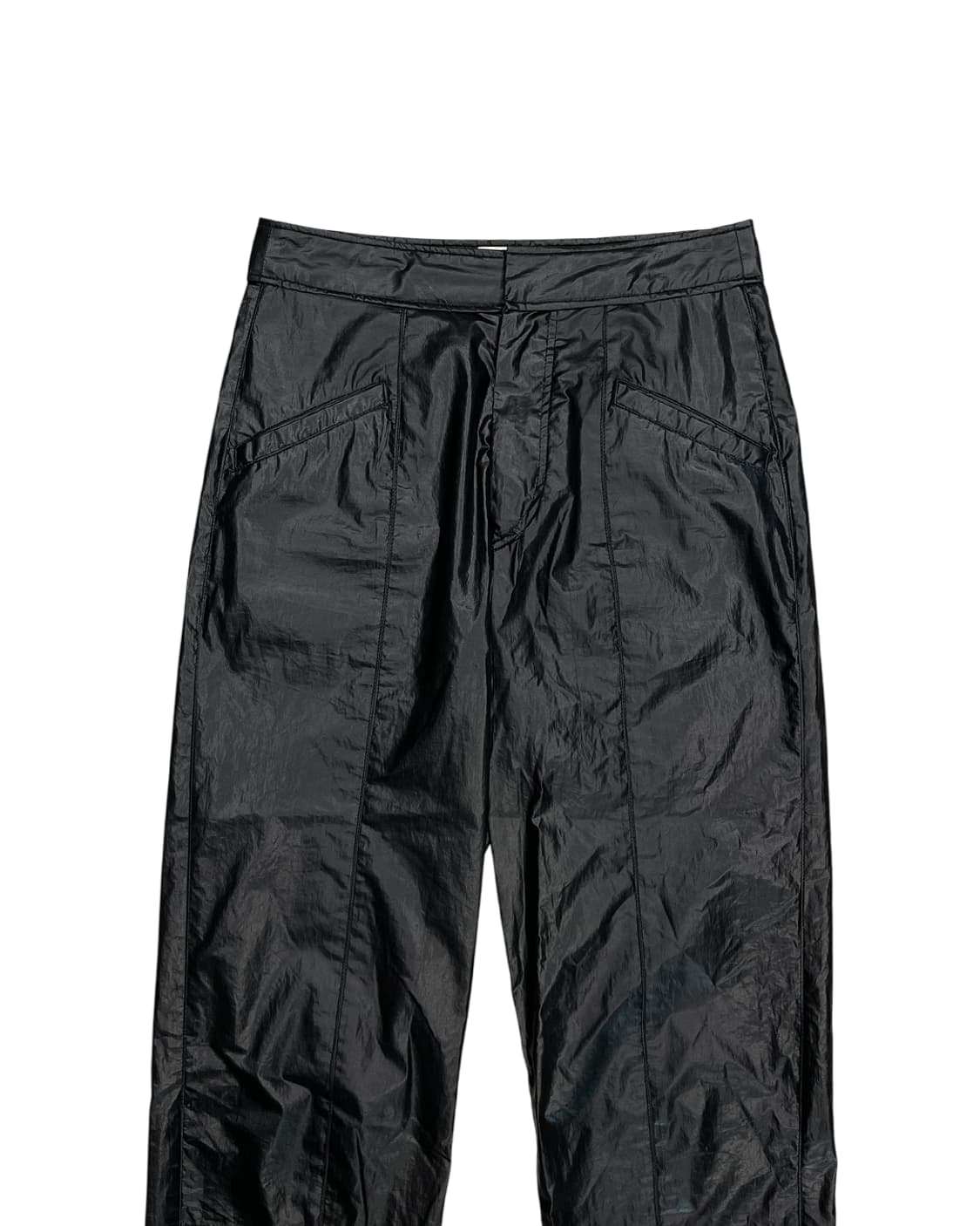 이자벨 마랑 패널드 코팅 스트레이트 레그 팬츠 상품이미지6