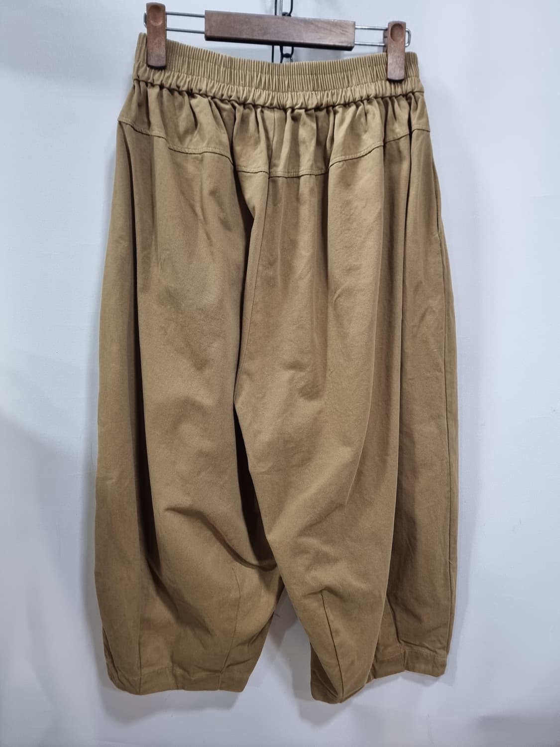 허리 밴딩 벌룬 팬츠 (D32 상품이미지2