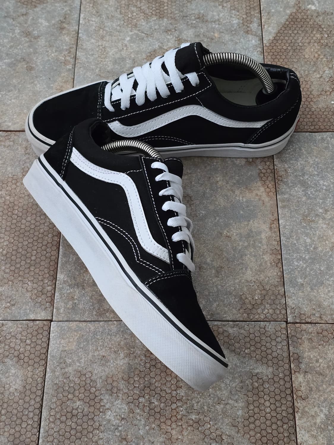 (240)반스 올드스쿨 검흰 상품이미지5