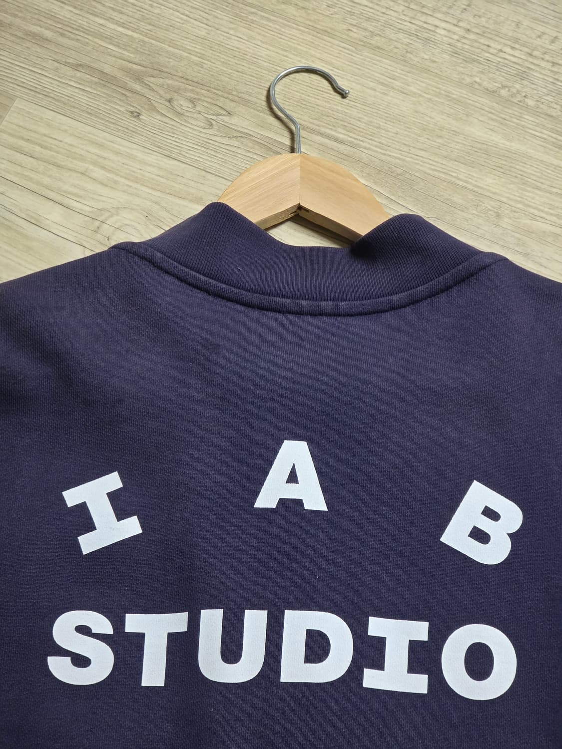 아이앱 스튜디오 스타디움 자켓 네이비 XXL (110-115) 상품이미지5